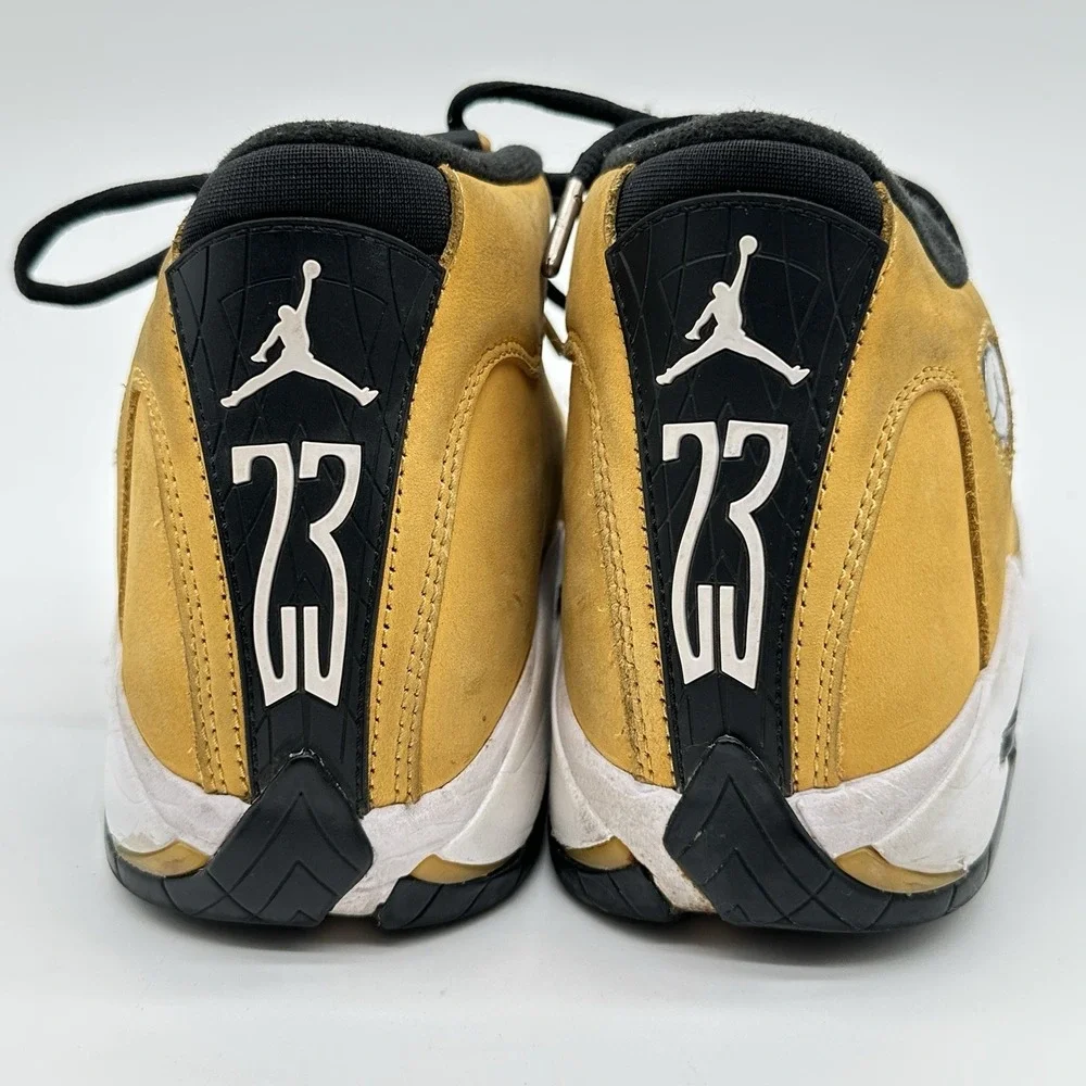 Nike Air Jordan 14 Retro Light Ginger Sneakers Mens Size 7 487471-701 Streetwear
